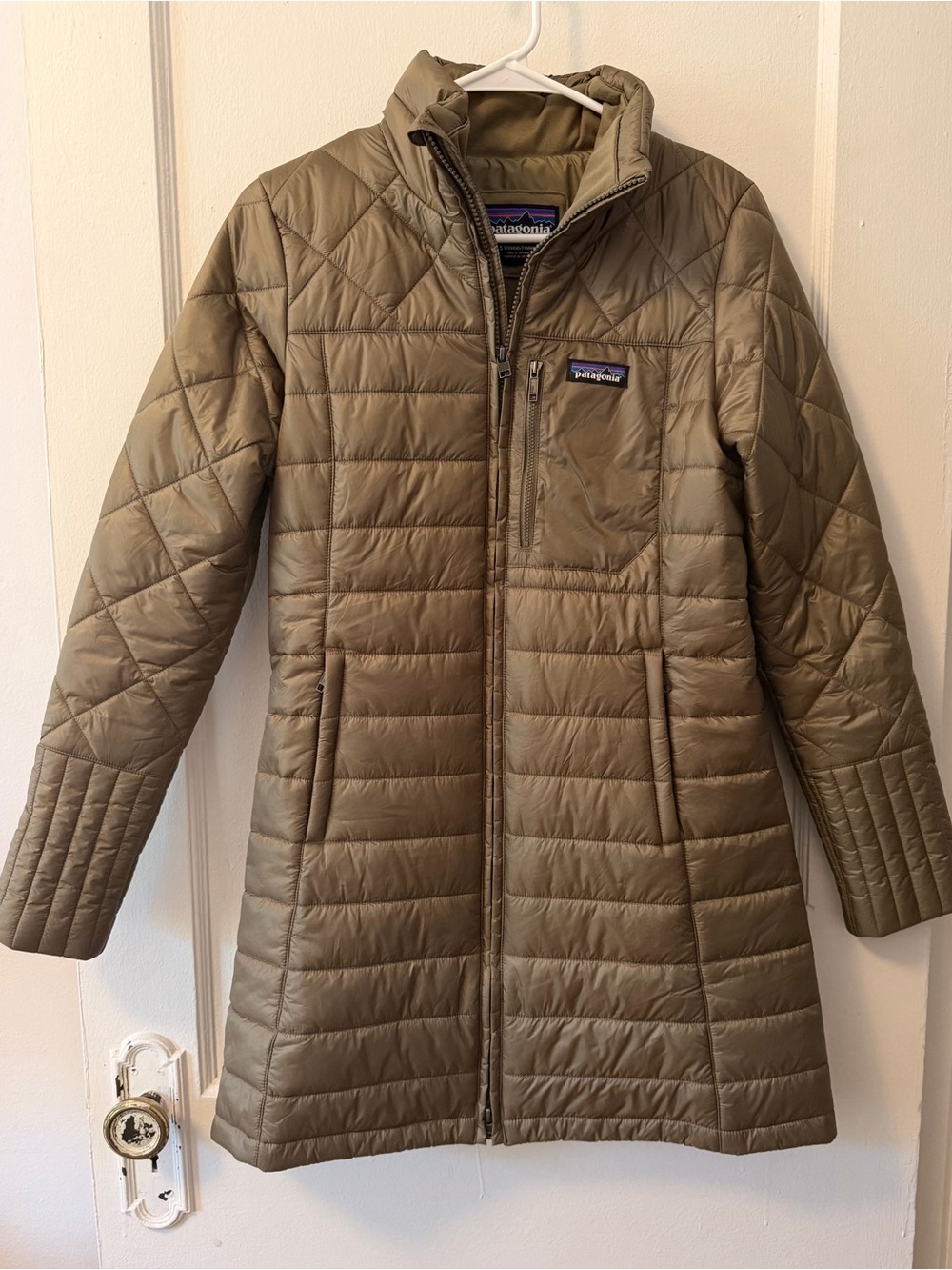 Patagonia Women's Radalie Long Puffy Jacket - Olive